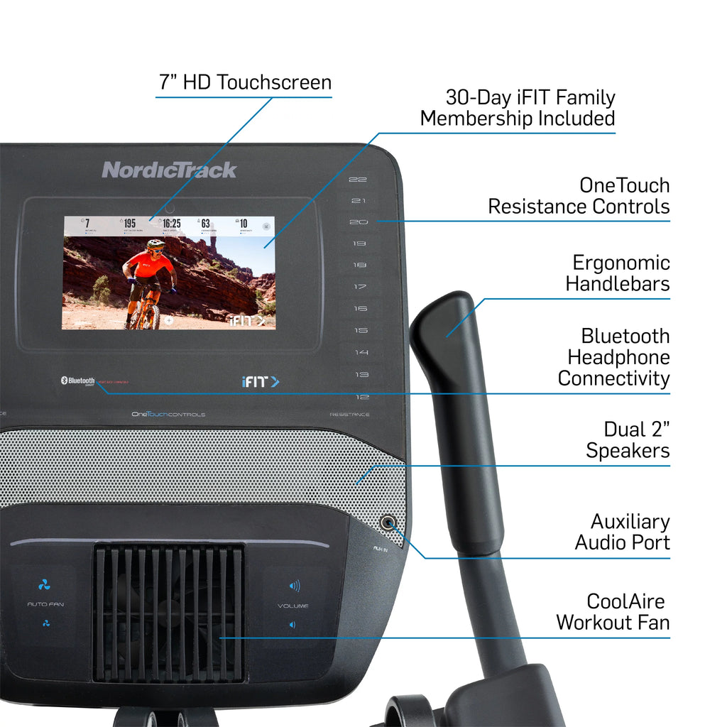 Exercise Bike with Touchscreen J372