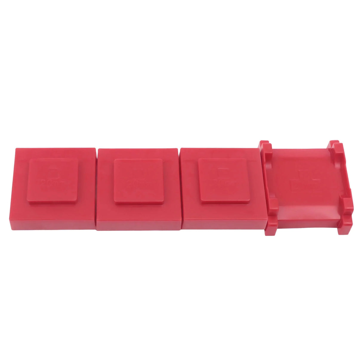 Furniture Roller Set Moving Tool Wheels Red T532