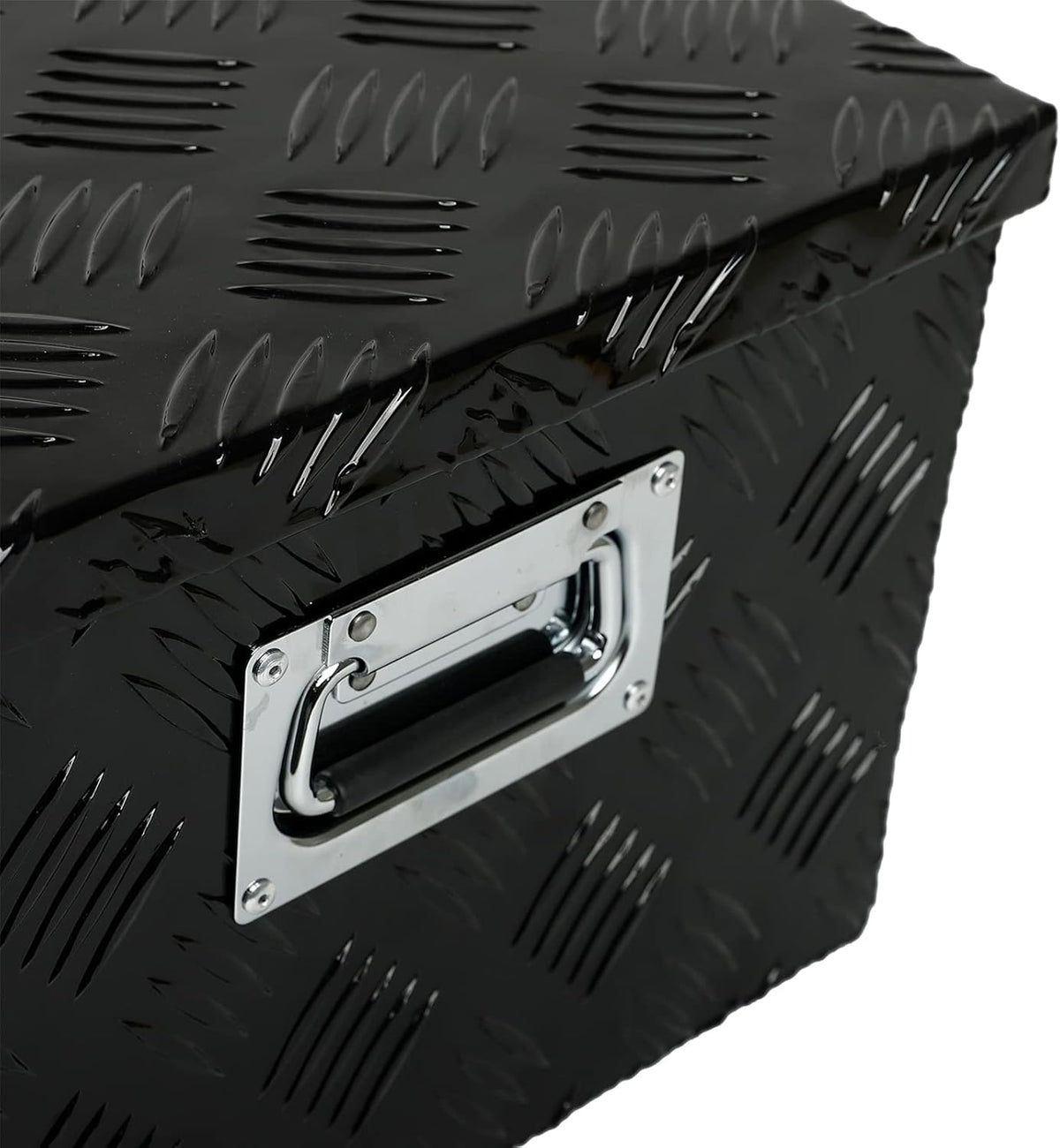 Black Aluminum Underbody Tool Box 30X13X10 Inch G22954