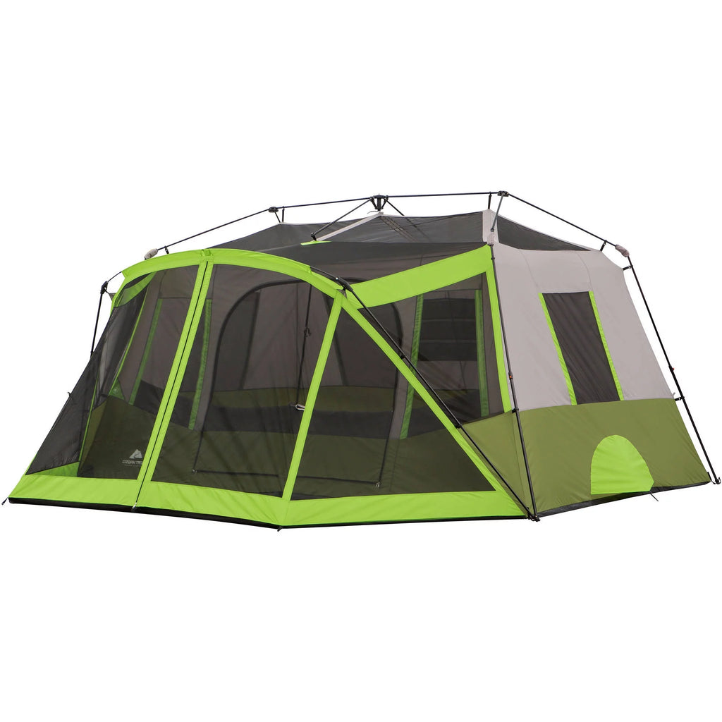 14' x 13.5' 9 Person 2 Room Instant Cabin Tent with Screen Room S316383