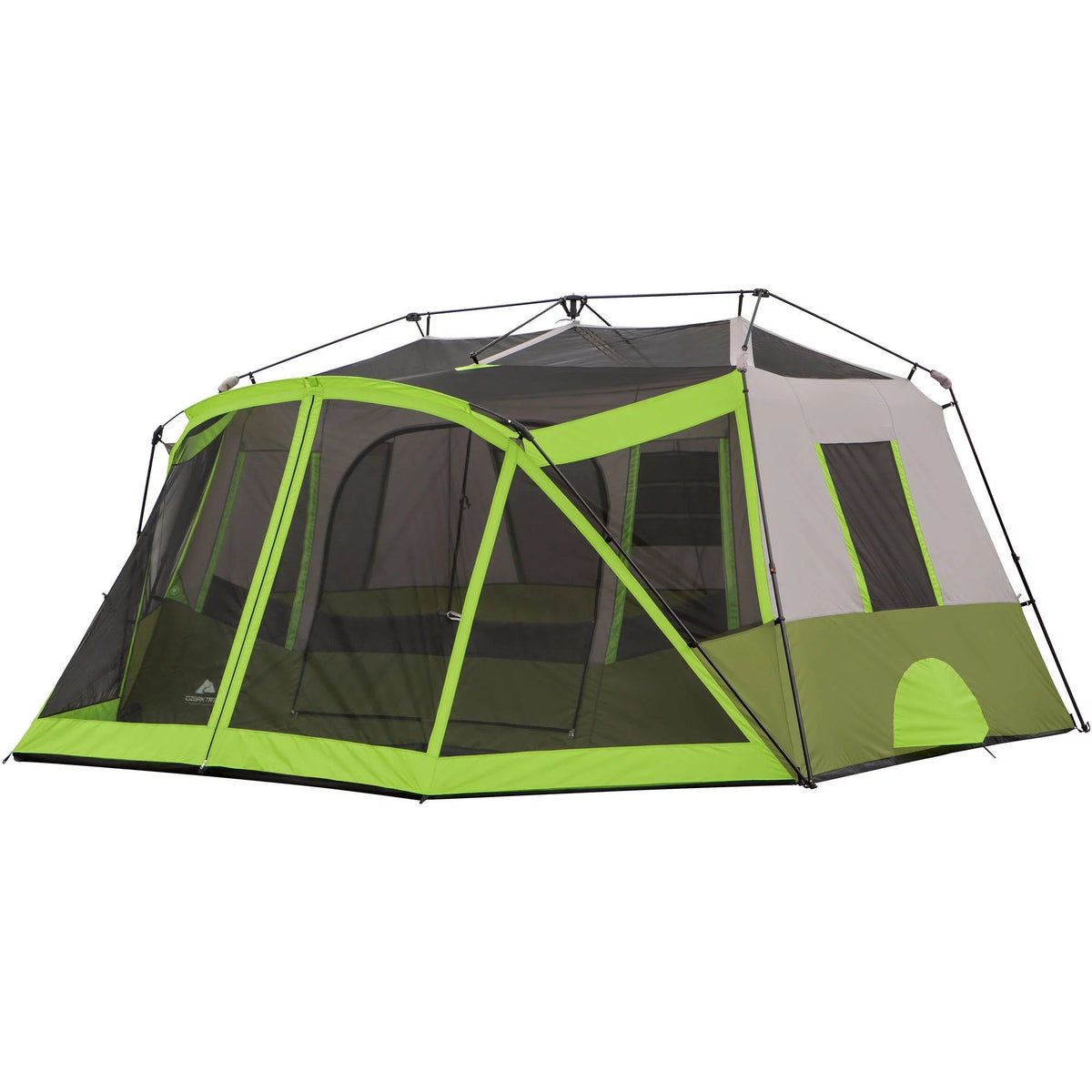 14' x 13.5' 9 Person 2 Room Instant Cabin Tent with Screen Room S316383