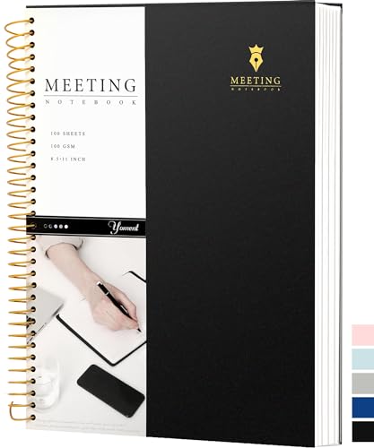 Pink Hardcover Leather Meeting Notebook P883840