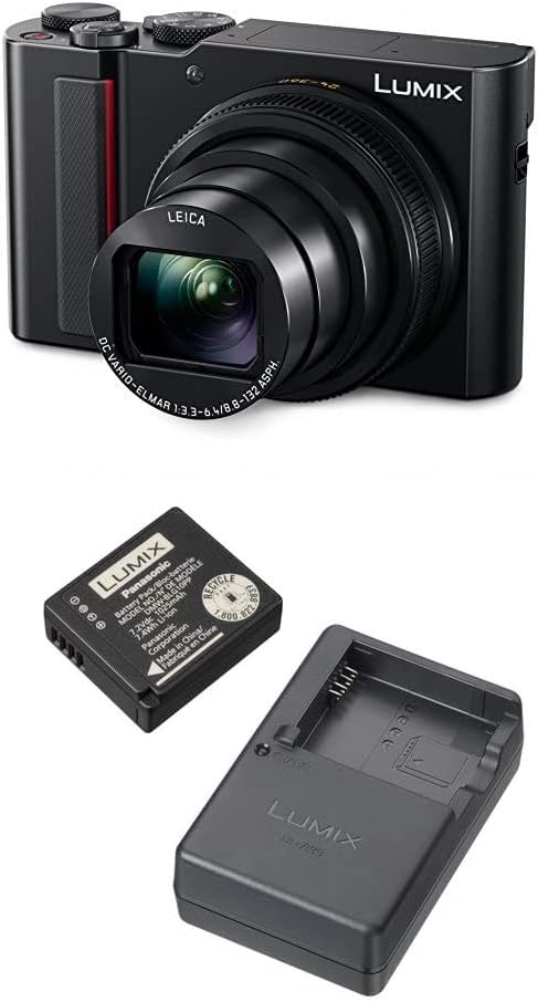 4K Digital Camera 20.1 Megapixel 1-Inch Sensor 15X Lens Black Z13724
