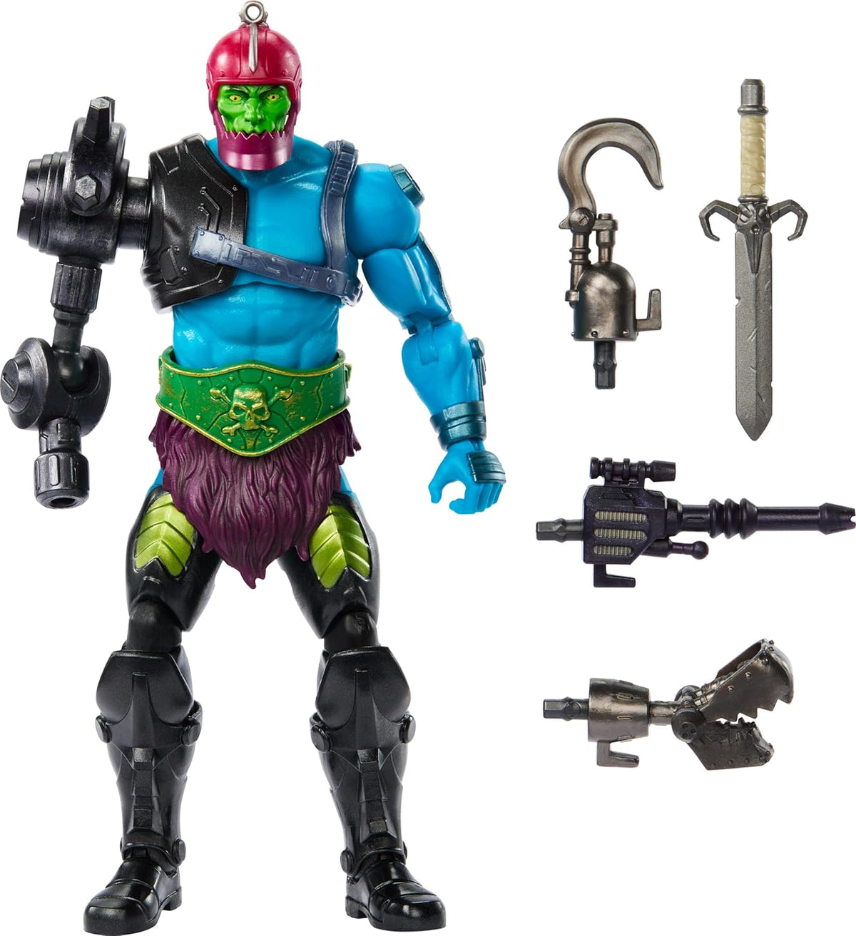 Trap Jaw Action Figure with 30 Articulations & Multiple Accessories F8669