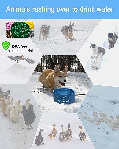 108 OZ 30 Watts Heated Water Bowl V575