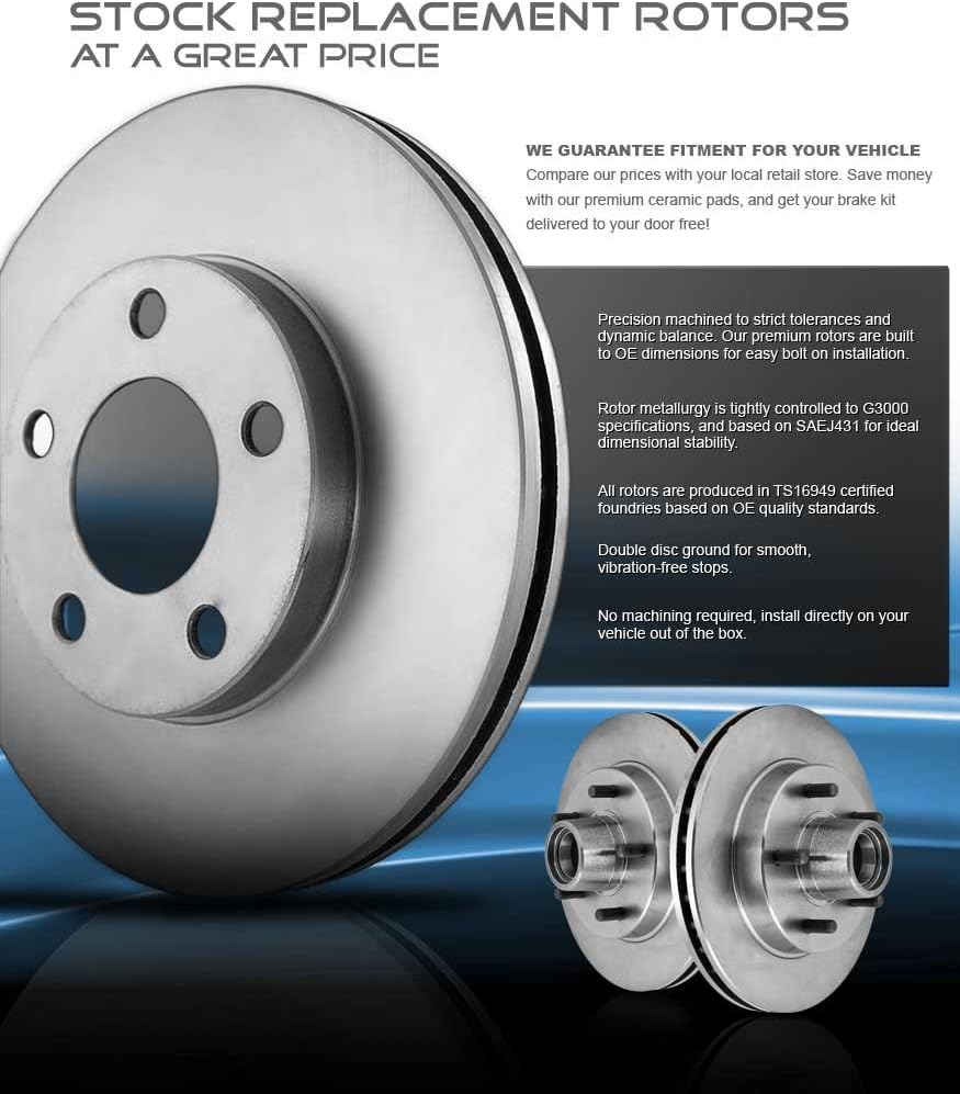 331 mm Brake Rotors Set H63379