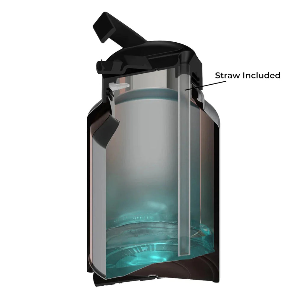 Stainless Steel Half-Gallon Water Bottle 64oz with Carry Handle W57522