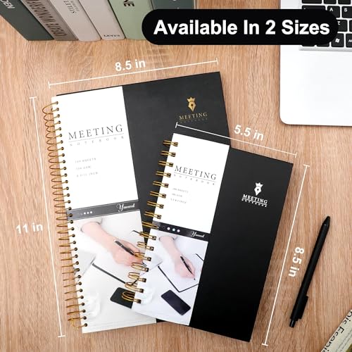 Pink Hardcover Leather Meeting Notebook P883840