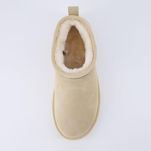 Women's Genuine Suede Pull On Boot with Memory Foam R1313
