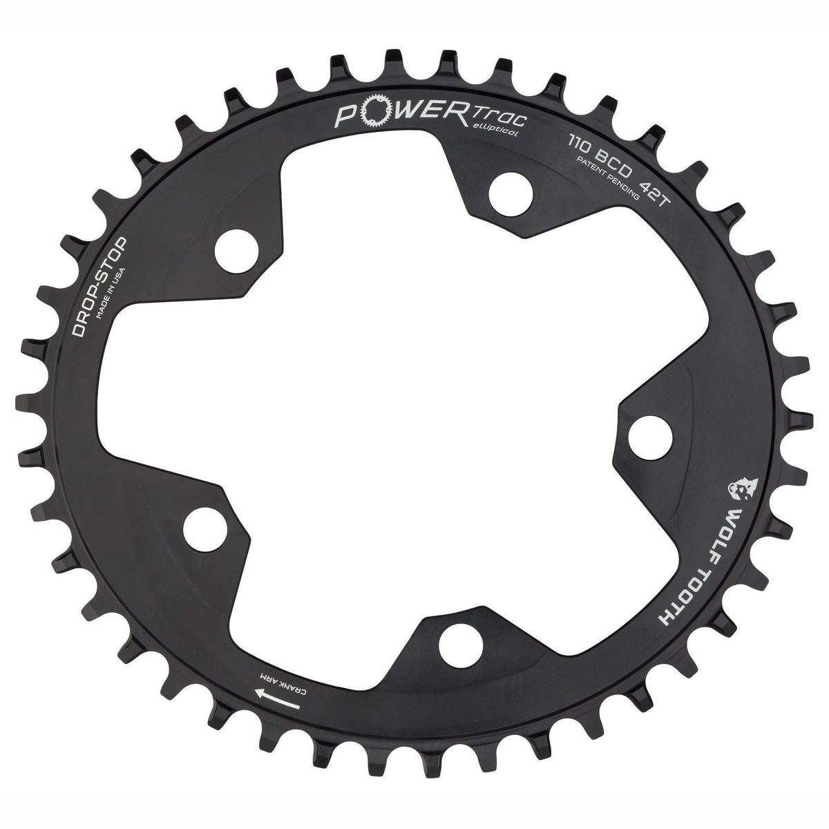 42T 110 BCD 5-Bolt Chainring D1099