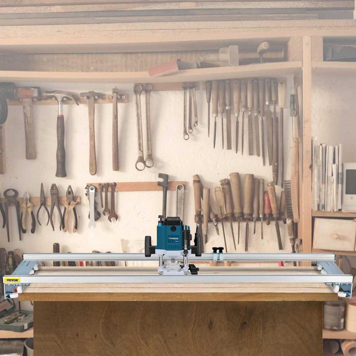 60 inches Slab Guide Jig for Woodworking L742264