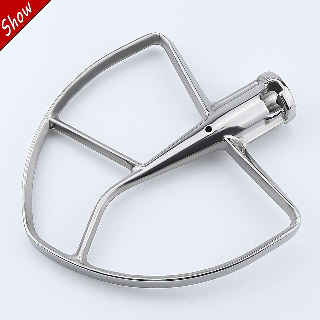 7&8 Quart Stainless Steel Flat Beater for Stand Mixer I35098