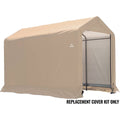 Replacement Cover Kit for Shed-in-a-Box 6 ft. x 10 ft. x 6 ft. 6 in. Heavy Duty PVC 14.5 oz. Tan C235