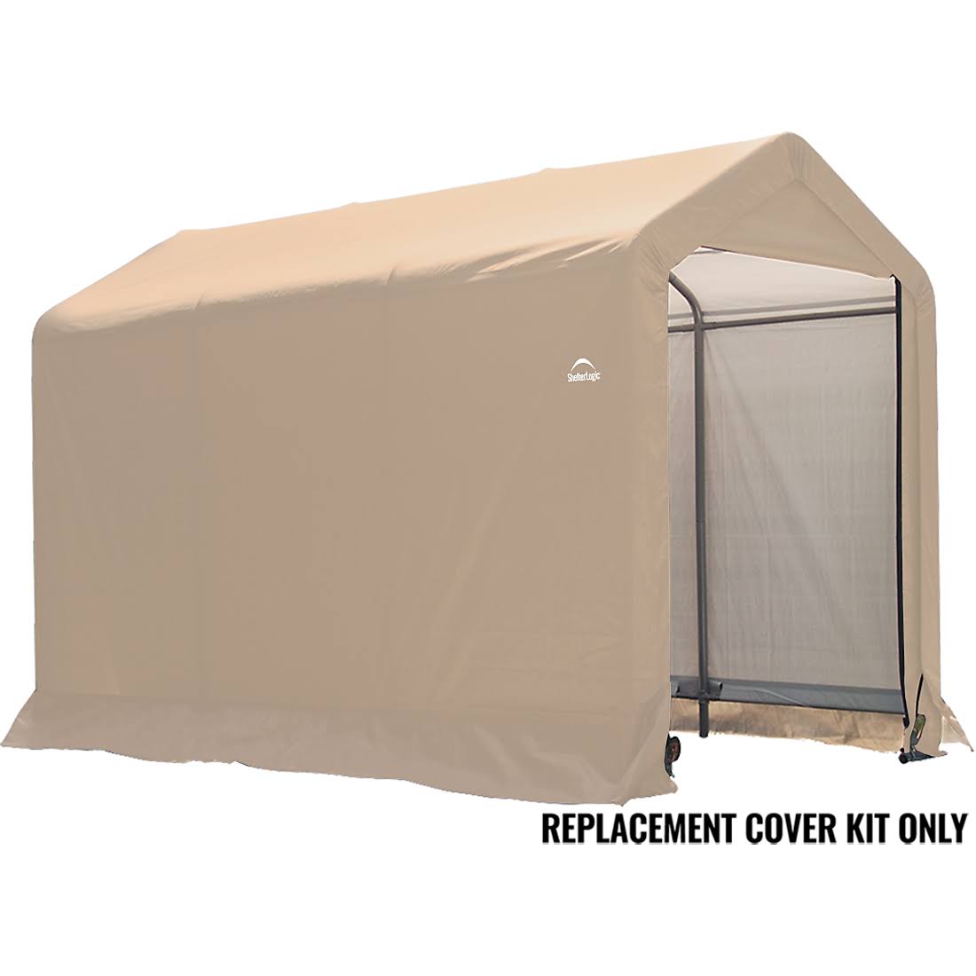 Replacement Cover Kit for Shed-in-a-Box 6 ft. x 10 ft. x 6 ft. 6 in. Heavy Duty PVC 14.5 oz. Tan C235