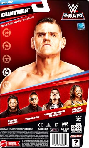 WWE Action Figure, 6-inch Articulated Collectible N7824
