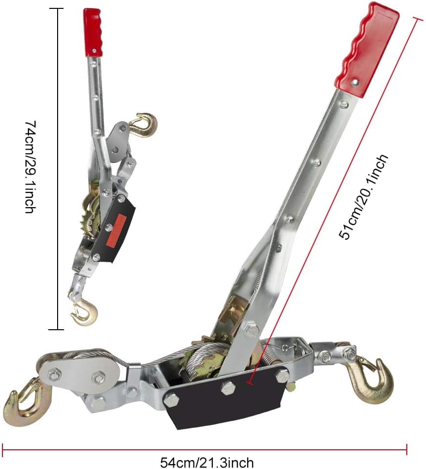 4-Ton Dual Gear Power Puller D304470