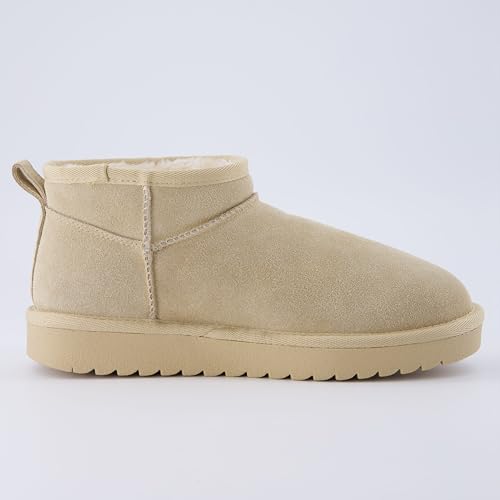 Women's Genuine Suede Pull On Boot with Memory Foam R1313
