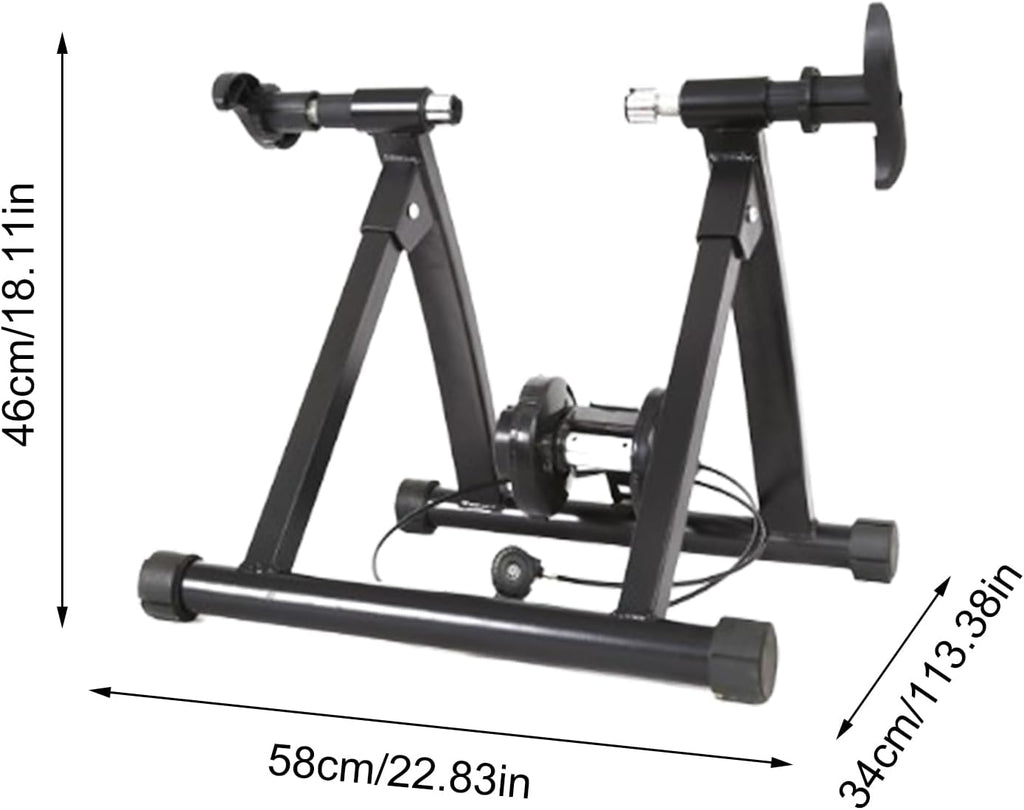 Black Magnetic Folding Bike Trainer Stand G778200