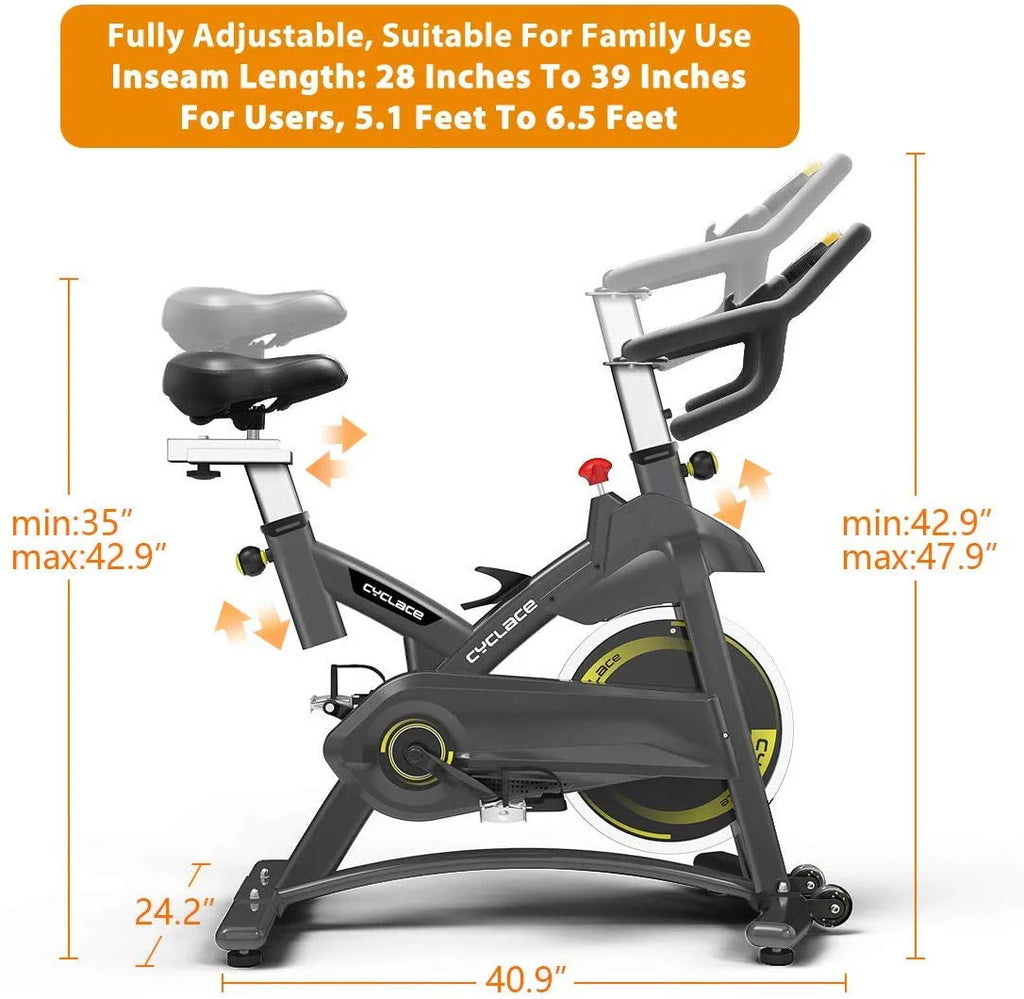 Magnetic Exercise Bike Indoor Cycling Bike Stationary Bike With Tablet Holder U6656