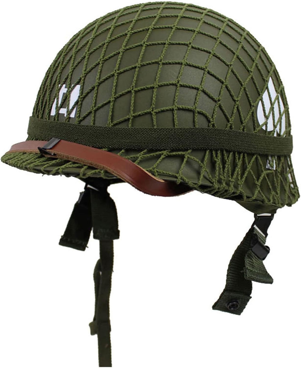 WWII US Army M1 Helmet Replica with Mesh E36234
