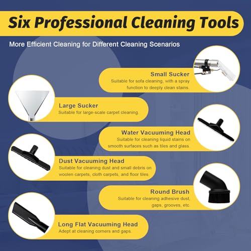 40L Commercial Carpet Cleaning Machine, Heavy Duty Carpet Extractor R727972