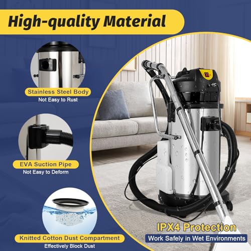 40L Commercial Carpet Cleaning Machine, Heavy Duty Carpet Extractor R727972