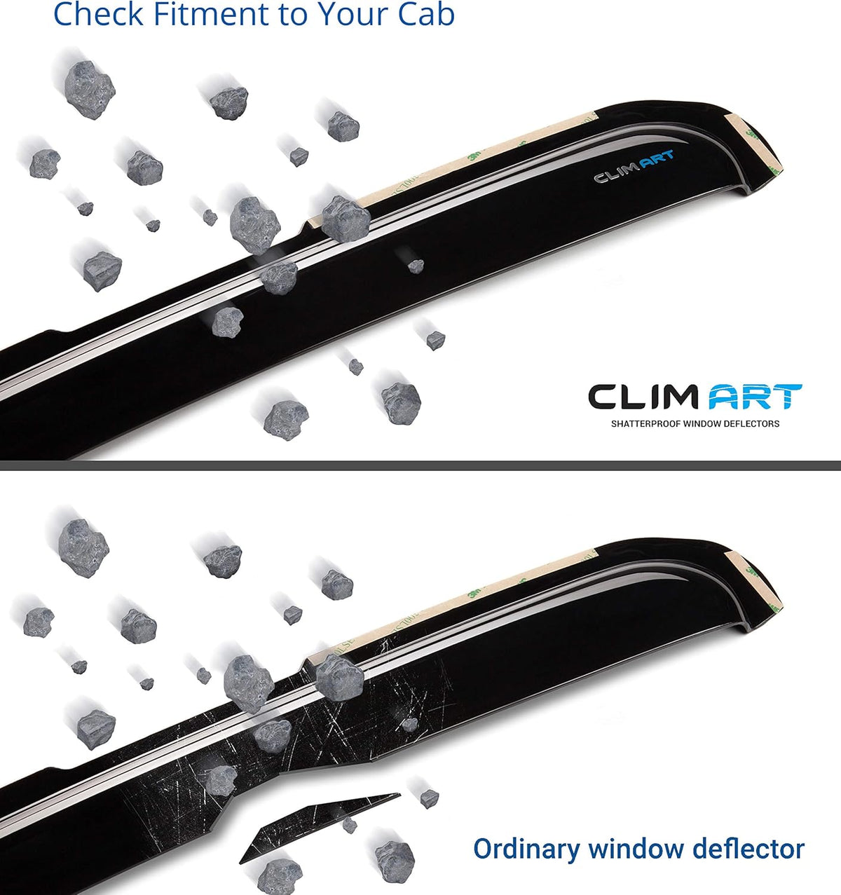 Dark Smoke Window Deflectors 4 pcs X430