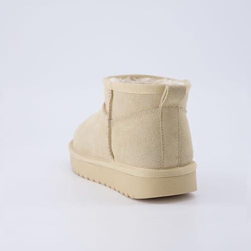 Women's Genuine Suede Pull On Boot with Memory Foam R1313