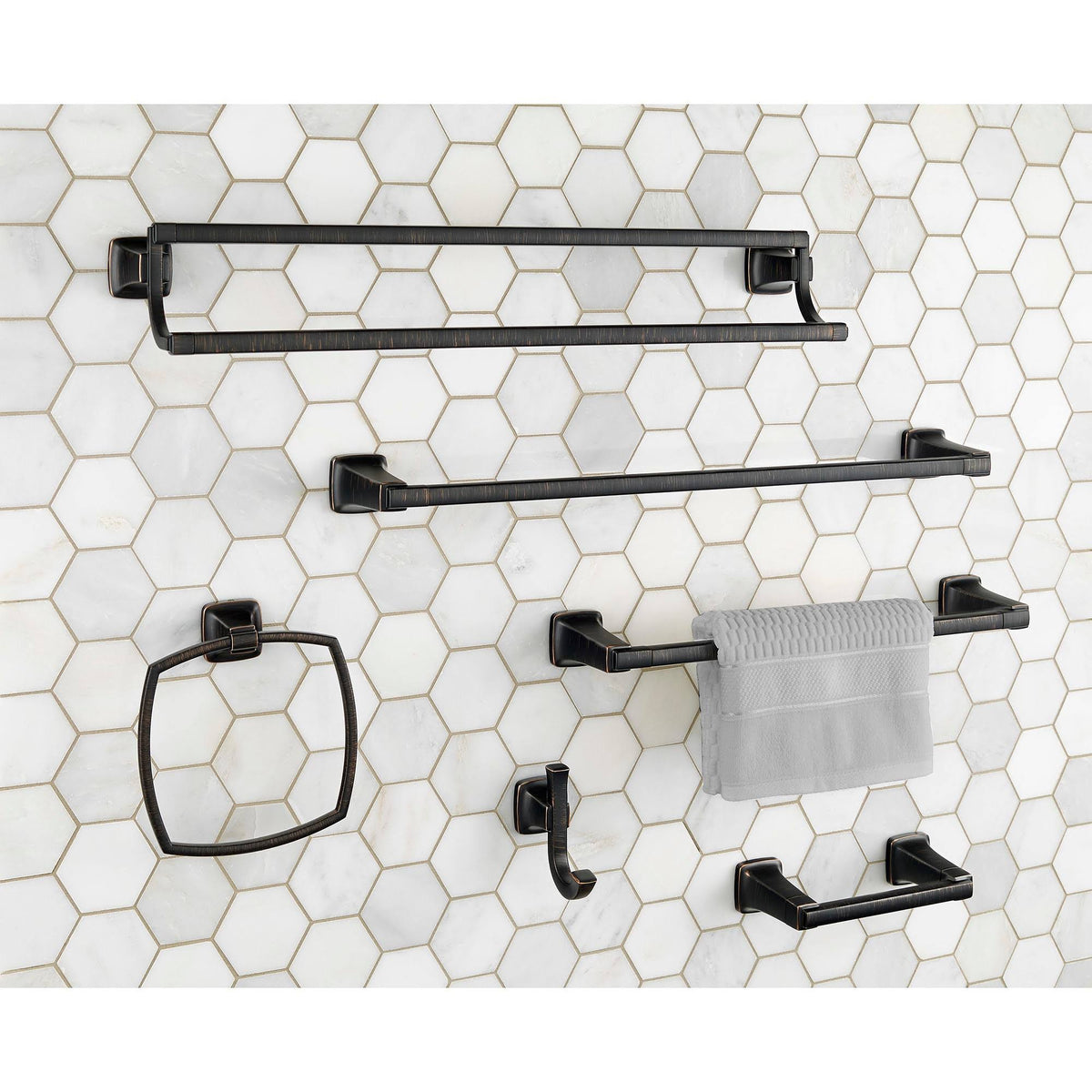 24x22 Towel Bar Polished Nickel G950957