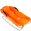 Plastic Toboggan Snow Sled with Pull Rope and Handles S3765