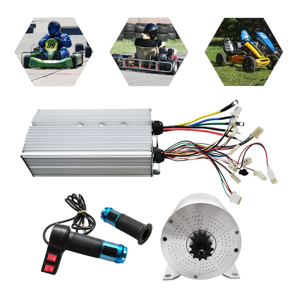 Brushless Motor Kit 3000W 72V BLDC Motor Kit with Brushless Controller F6783