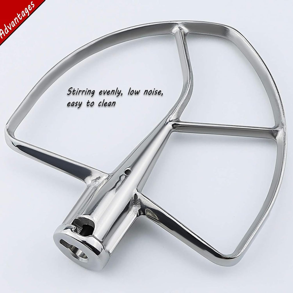 7&8 Quart Stainless Steel Flat Beater for Stand Mixer I35098