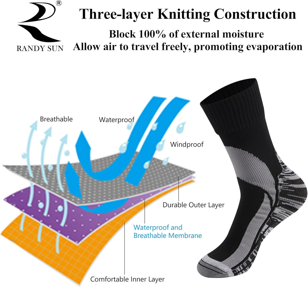 Waterproof Breathable Socks 1 Pair L6045