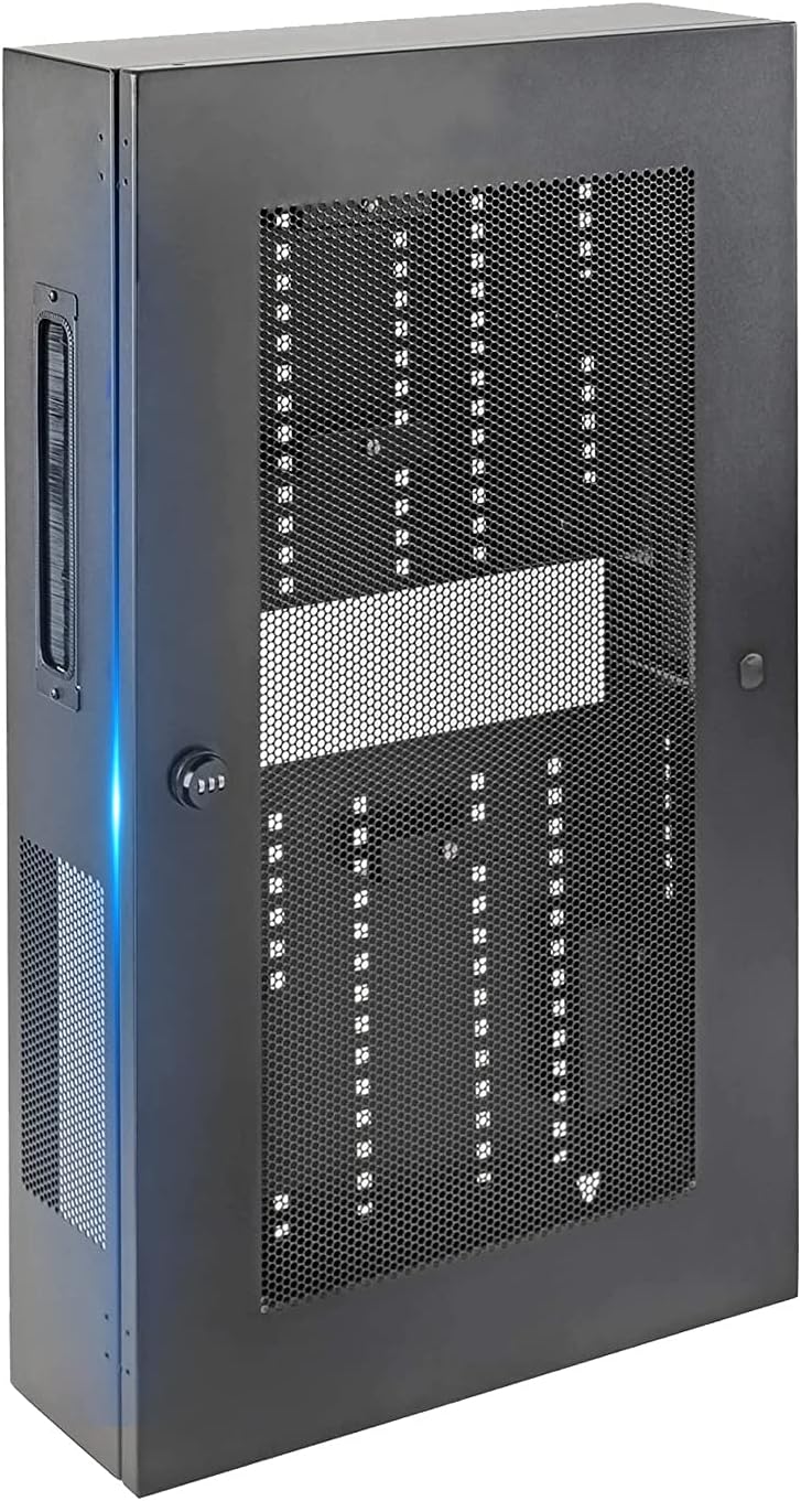 3U 19-inch Vertical Wall-Mounted Rack C221