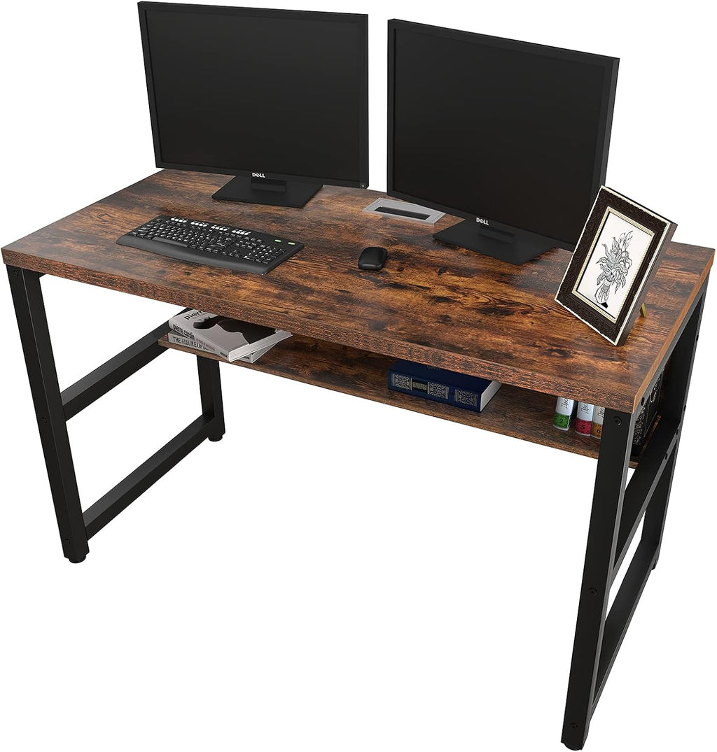 Computer Desk with Bookshelf G55693