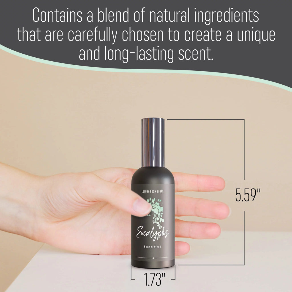 Room Spray Air Freshener Spray Essential Oil Mist (Eucalyptus, 4oz) S821