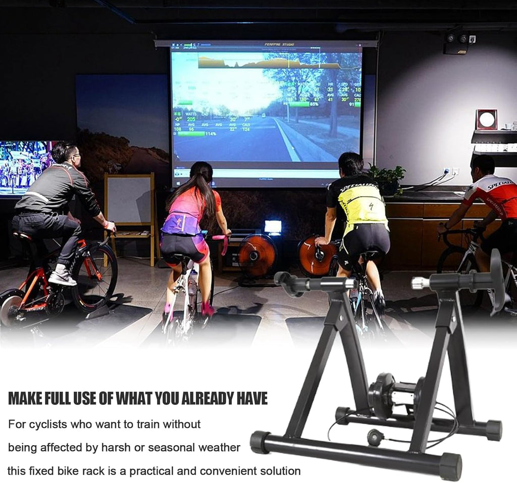 Black Magnetic Folding Bike Trainer Stand G778200