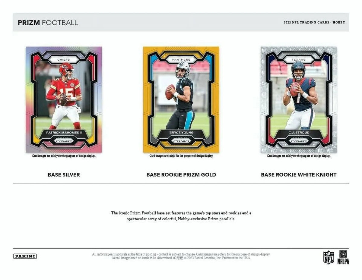 2023 Panini Prizm Football Hobby Box B645101