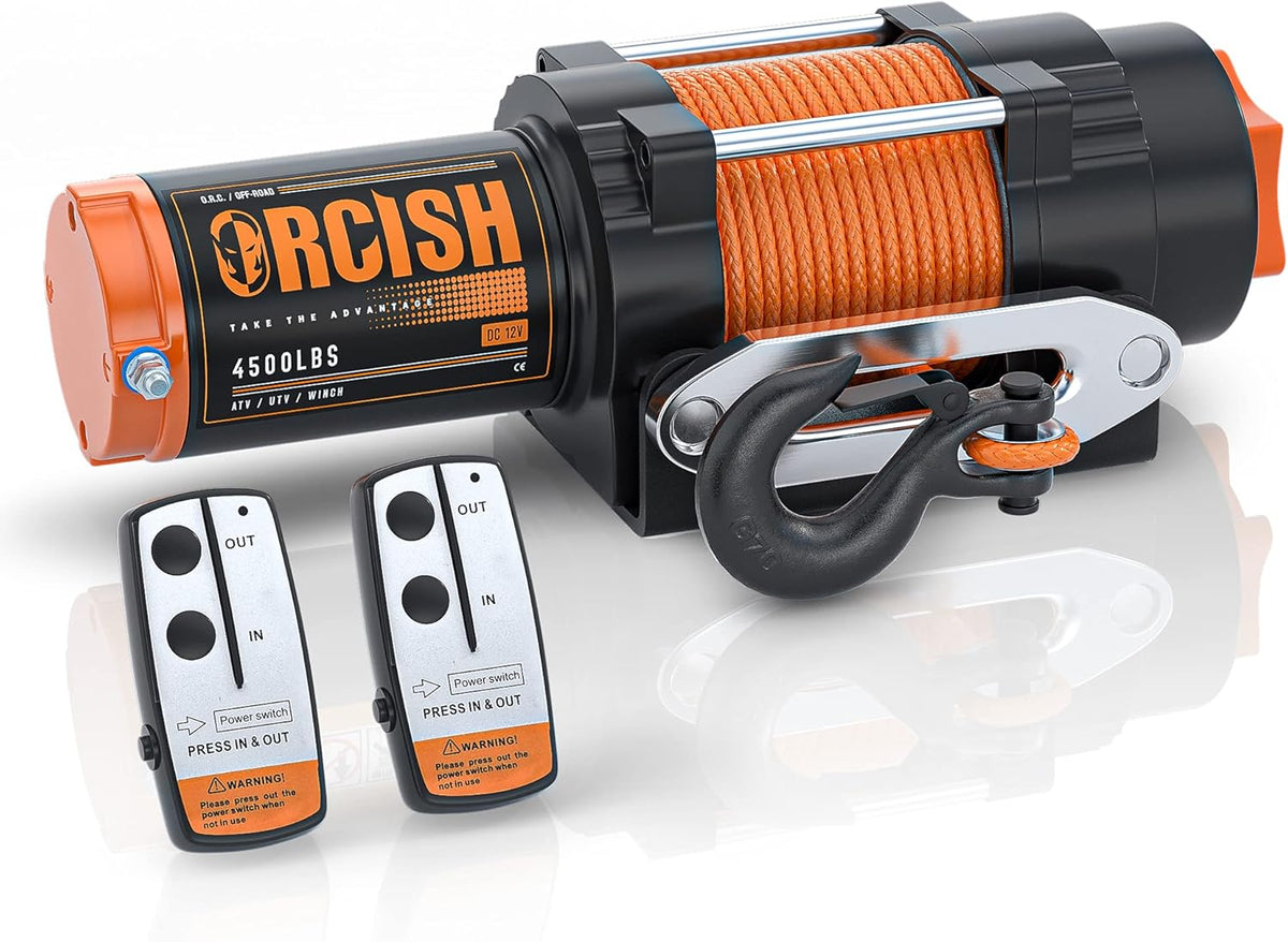 12V 4500LBS Synthetic Rope Winch Kits Z5750