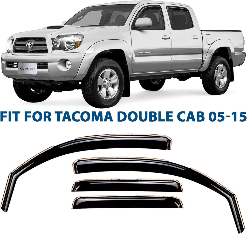 Dark Smoke Window Deflectors 4 pcs X430