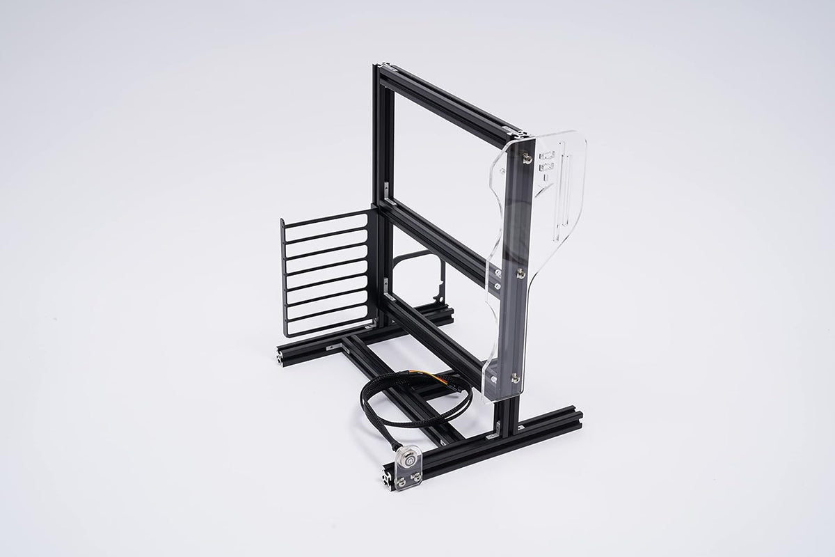 Aluminum Open Chassis Motherboard Bracket Mining Rig Case Frame I207779