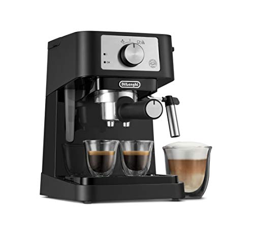 Manual Espresso Machine with 15 Bar Pump and Milk Frother I124