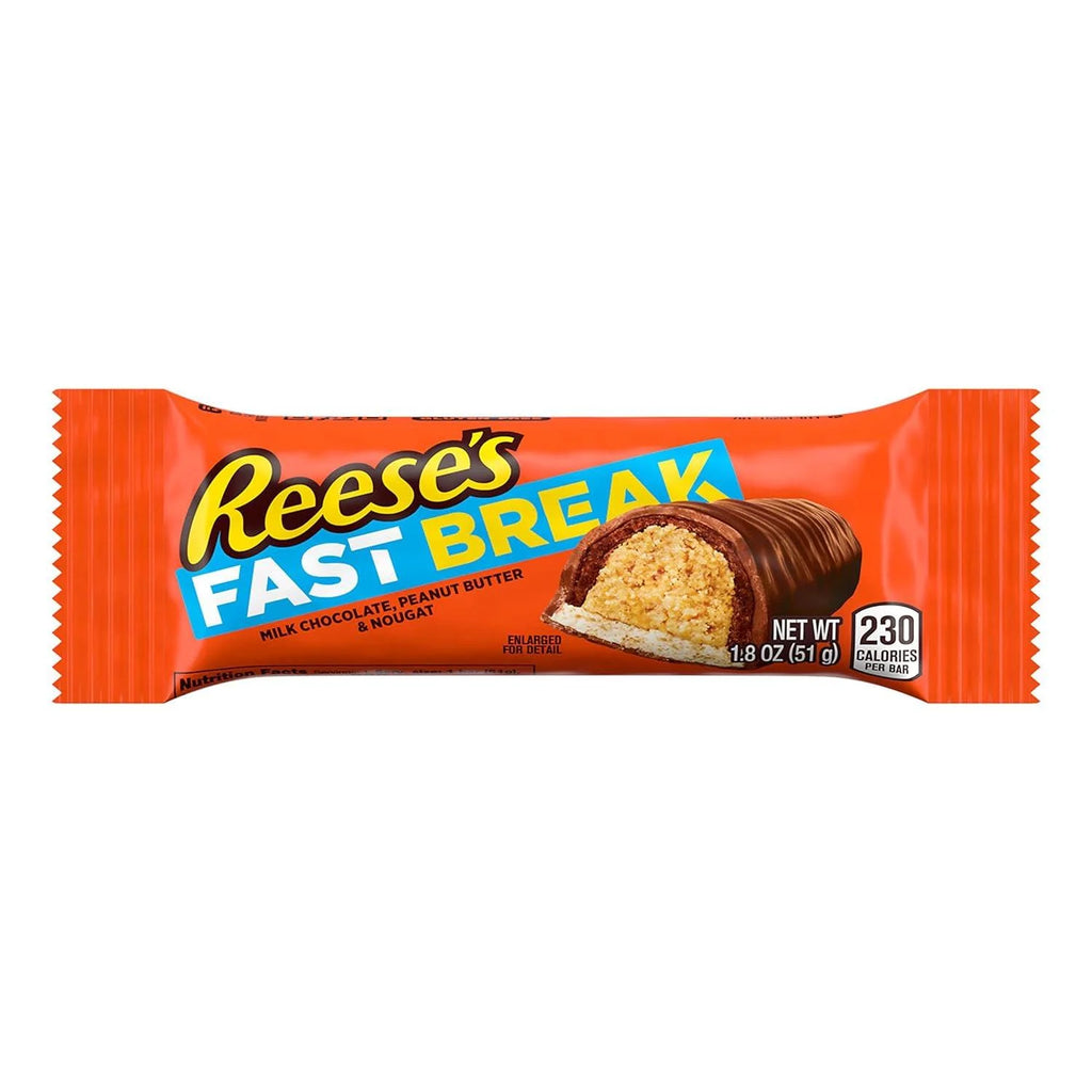 8 Pack 1.8 oz Peanut Butter Nougat Candy Bars P33357