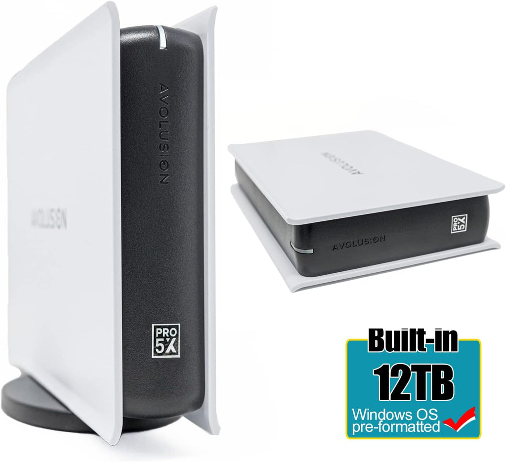 12TB USB 3.0 External Hard Drive (White) D821505