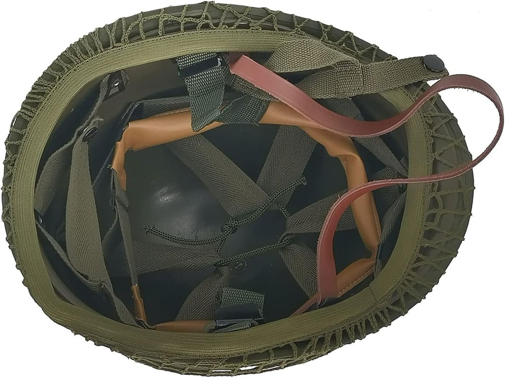 WWII US Army M1 Helmet Replica with Mesh E36234