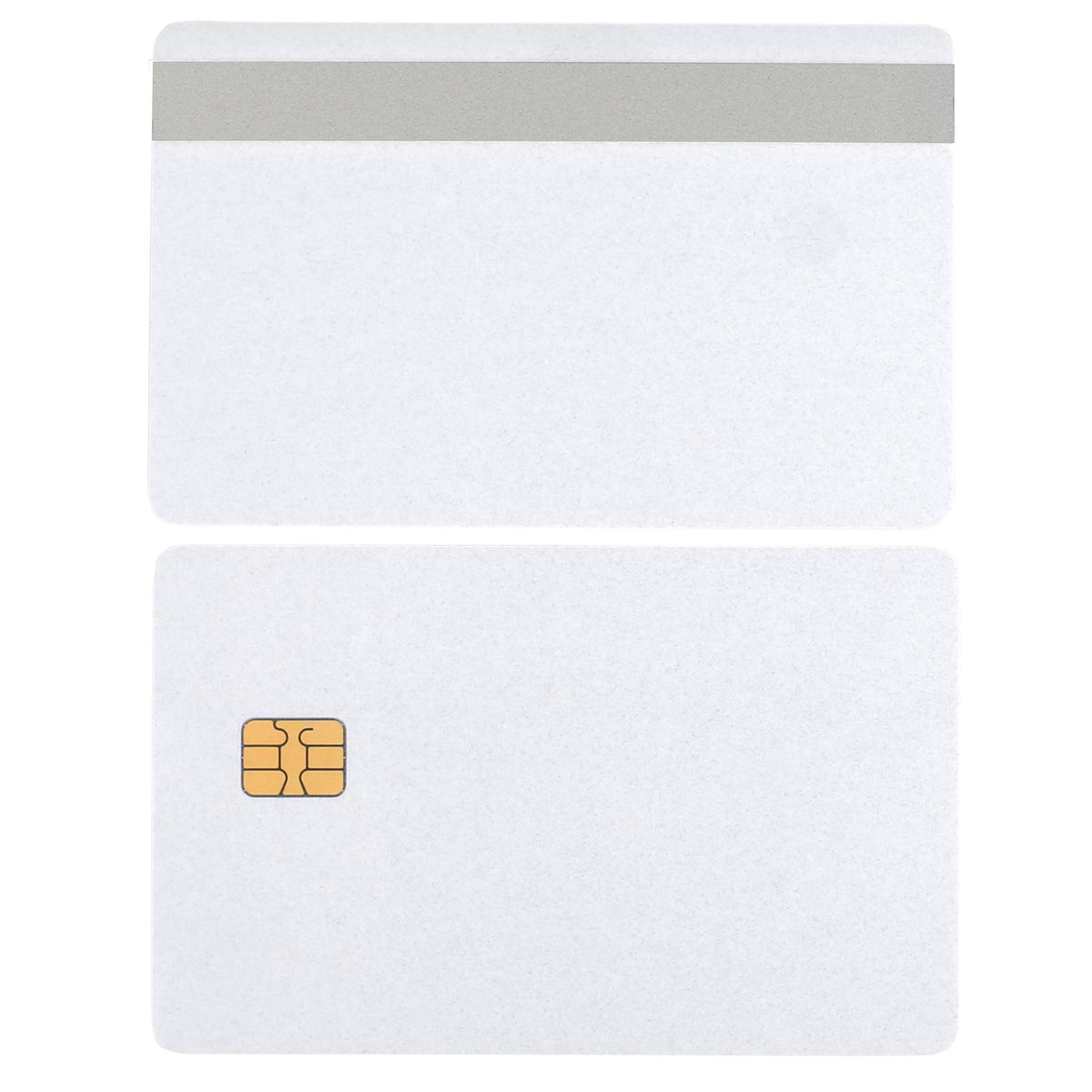 100 Pack Silver Pearl Chip Cards with HiCo 2 Track Mag Stripe S79825