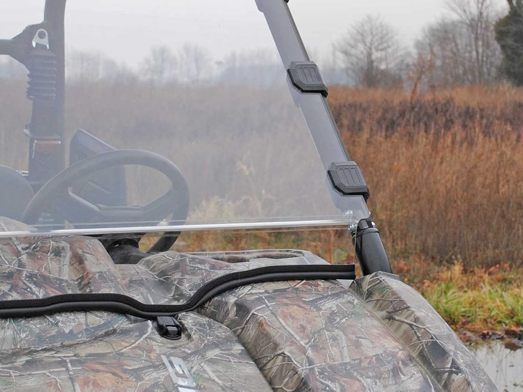 Heavy-Duty Full Windshield, 1/4" Thick Clear Polycarbonate X667456