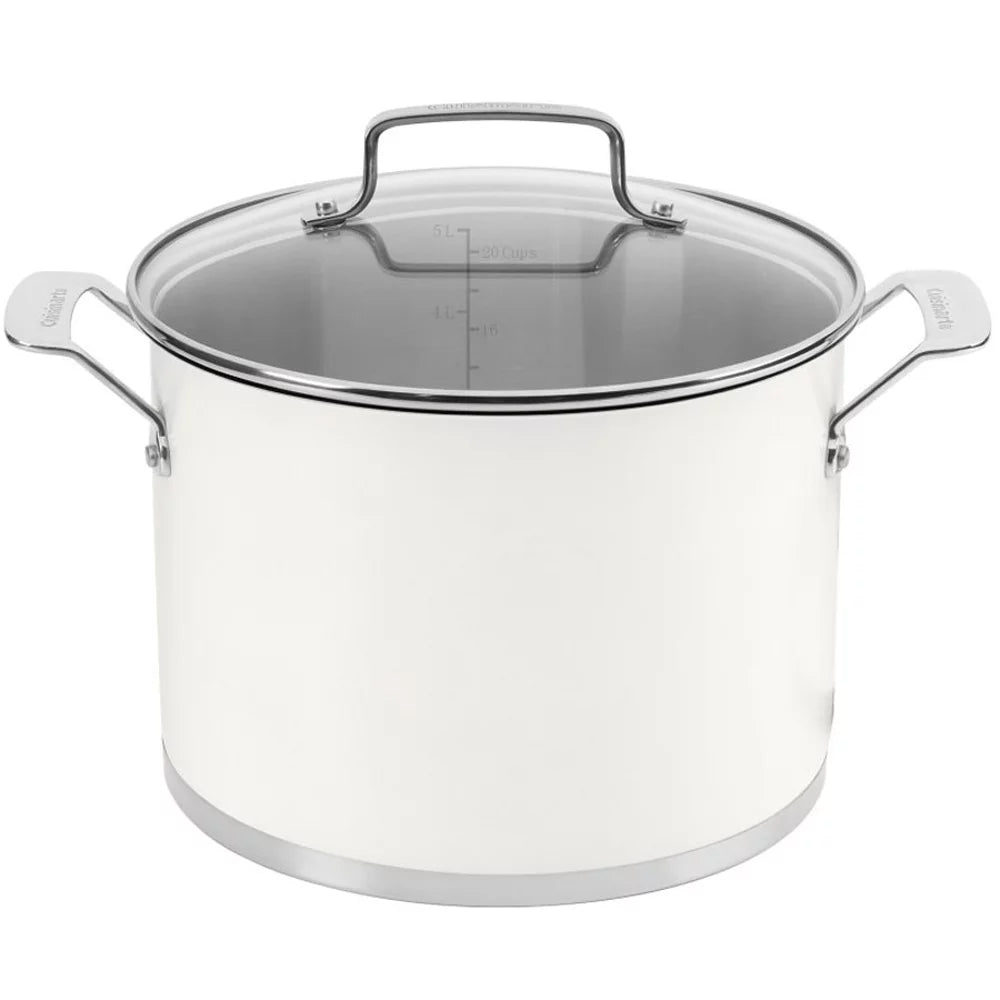 11-piece Matte White Cookware Set with Oven Mitt and Kitchen Timer O1515