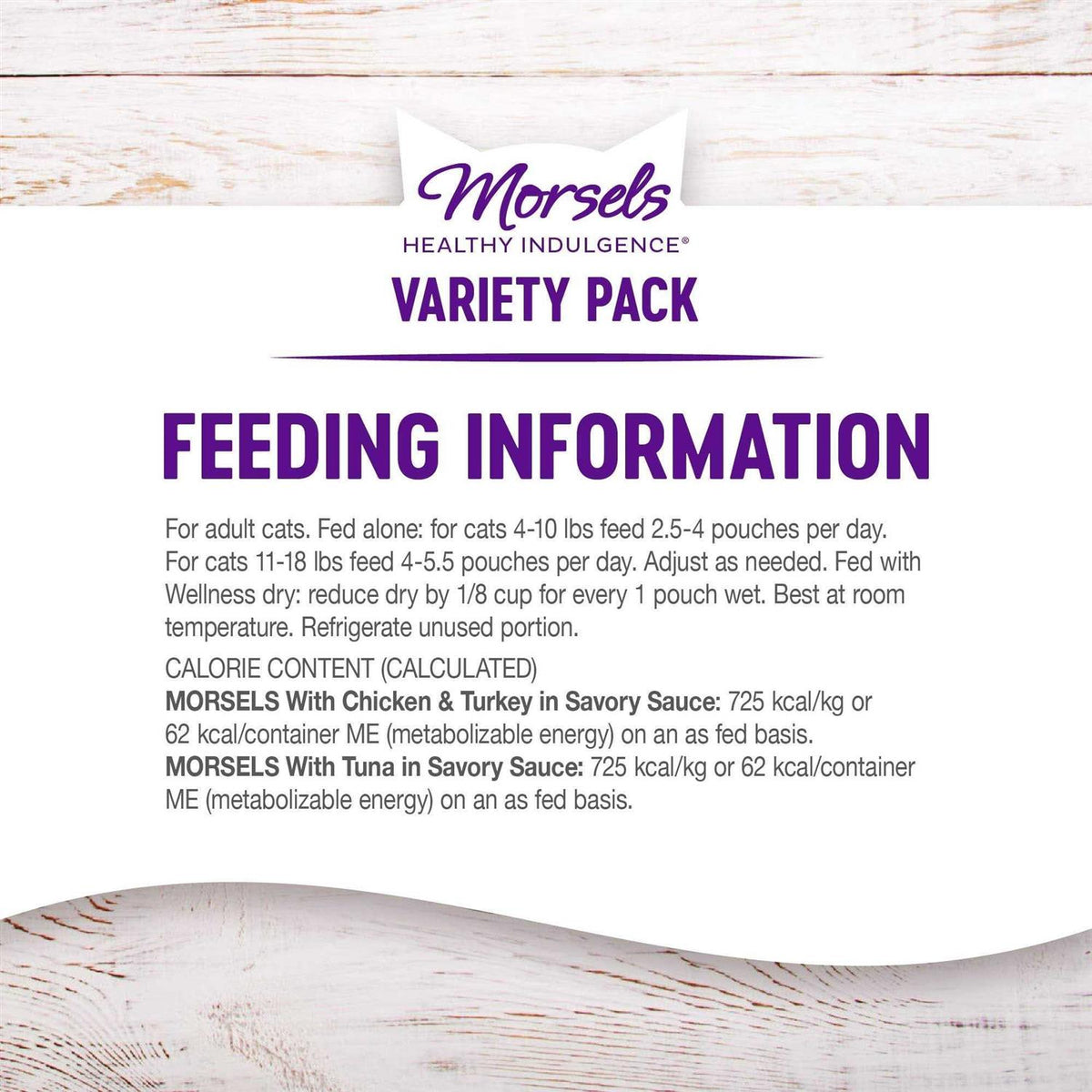 Natural Grain Free Wet Cat Food Morsels Variety Pack W9792