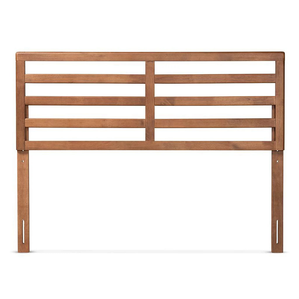 Walnut Finished Wood Full Size Headboard L2525